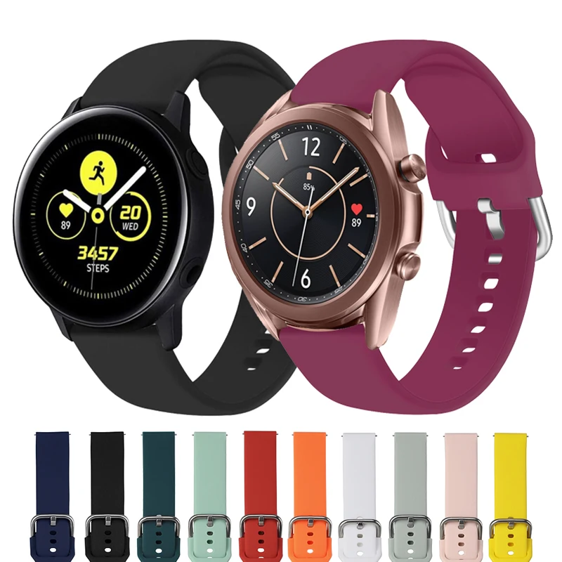 New Silicone-Strap Gts2-Belt Hwawei Watch Amazfit 20mm 2-Band Samsung 22mm 42/46mm-Gear  GR6Je9ZlA1k