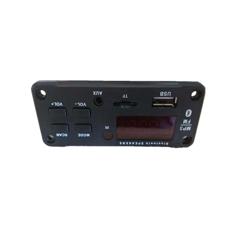 Bluetooth USB MP3 декодер DC 12 В источник питания fm-радио беспроводной MP3 музыкальный плеер доска аудио модуль для автомобиля удаленный музыкальный динамик