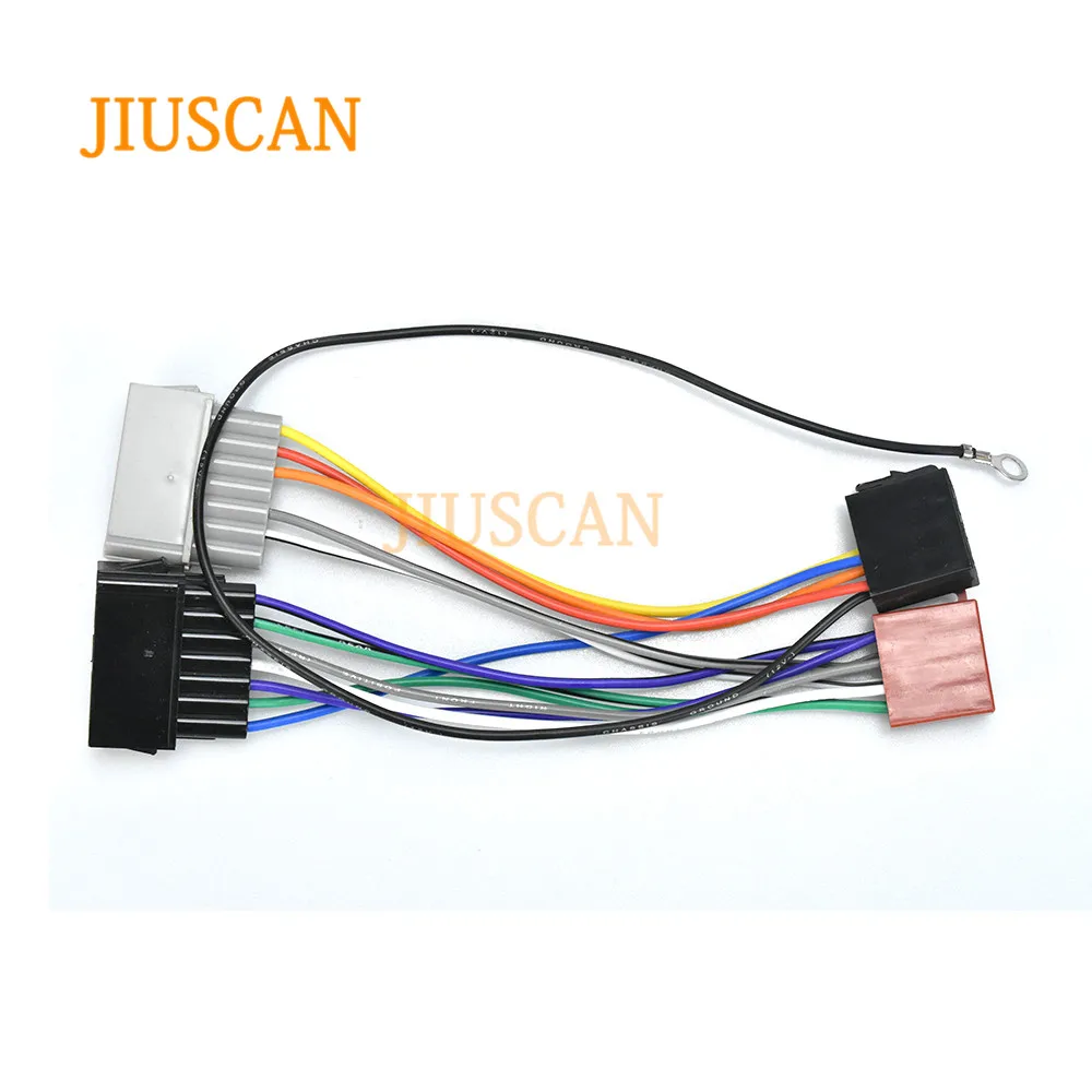 JIUSCAN 12-008 ISO Радио адаптер для Chrysler Dodge Jeep Радио Стерео провода кабель жгута проводов разъем свинца ткацкий станок штекер