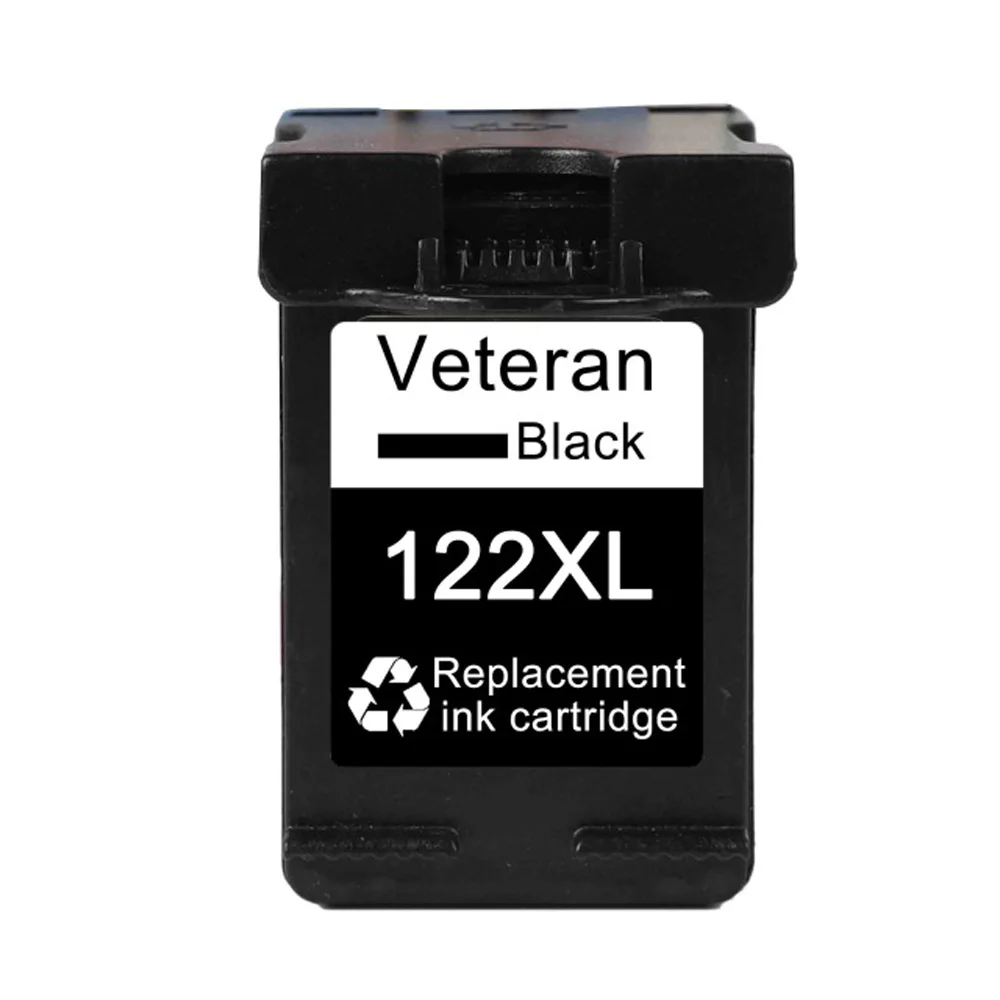 black 122XL совместимый чернильный картридж для hp 122 hp 122 с чернилами hp Deskjet 1000 1050 2000 2050s 3000 3050A 3052A 3054 1010 1510 2540 принтер - Цвет: black