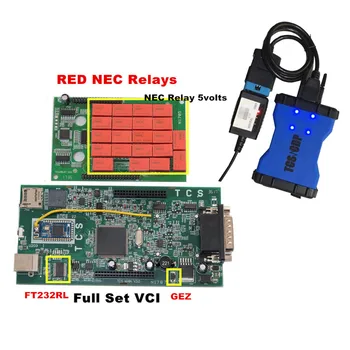 

OBDIICAT TCS Car Diagnostic tool V3.0 PCB 5V Relay 2017.1/2016 with keygen Cars Trucks Generics OBDII Scanner DHL free Shipping