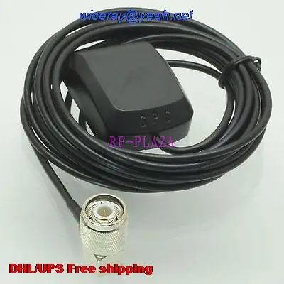

DHL/EMS 50 pcs GPS Antenna TNC Male right angle for 5M GPS Active Antenna Super Signal / Navigation antenna GPS -A1