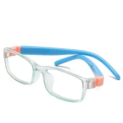 Новые повседневные детские очки для чтения съемные заушники удобные красочные детские плоские зеркальные очки для чтения