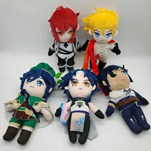 Genshin peluche de Anime de impacto, 6 estilos, 30cm, Morax, Zhong, Li, Xiao, Hu, Tao