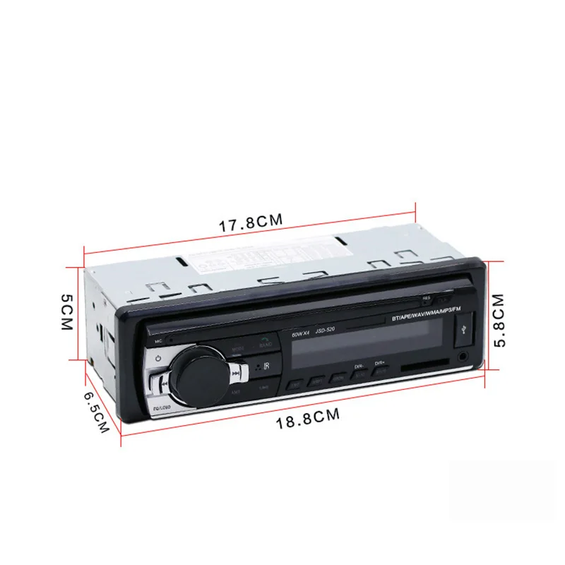 Автомобильный MP3 Bluetooth hands-free вызов Автомобильный MP3-плеер u диск карта радио XC-36