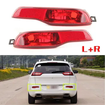 

1 Pair Rear Bumper Fog Light Reflector Lamp For Jeep Cherokee 2014-2018 High Impact Resistance And Durable