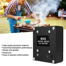 12V аккумулятор для гриля питание мотор барбекю гриль вращающаяся