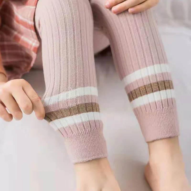 Осень-зима, штаны для новорожденных девочек, хлопковые леггинсы с эластичной резинкой на талии, штаны в стиле пэчворк для малышей, одежда для девочек