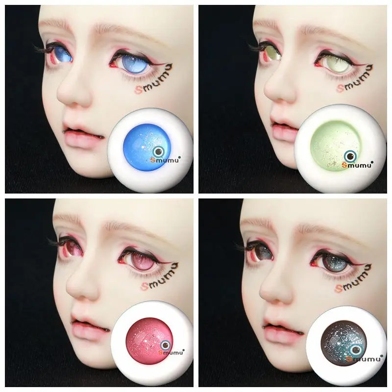 1/8 1/6 1/4 1/3 BJD аксессуары для куклы глаза Стекло глазного яблока BJD/SD YOSD MSD SD16 DD не