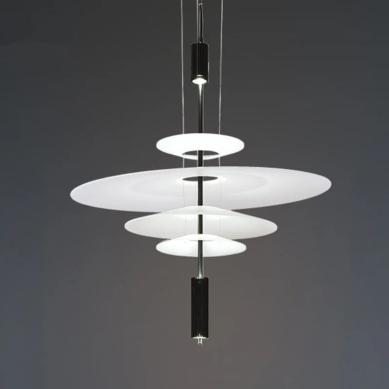 

Modern Acrylic Led Pendant Light Shadow Dining Room Kitchen Light Designer Hanging Lamps Indoor Lighting