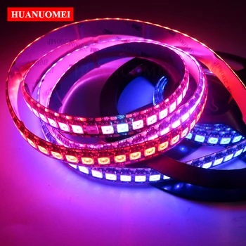 

2M 144LEDs/m WS2813 LED Strip Light,Addressable 144Pixels/m 5050 SMD RGB Pixel Flexible TV Tape,DC5V,Waterproof IP65,BLACK PCB