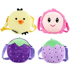 Новые модные детские плюшевые сумки с героями мультфильмов Детский рюкзак школьный маленький ребенок мини милая сумка
