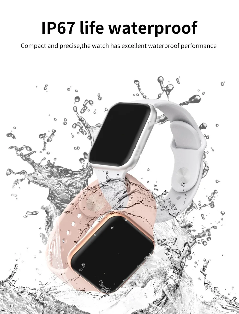 Часы SmartWatch IWO 11 lite(низкая Версия) серия 5 пульсометр водонепроницаемые Смарт-часы для Apple IPhone Xiaomi PK T80 P70 P80 Q9 B57