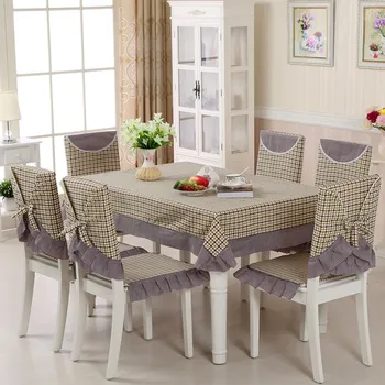 

New Green Pastoral Style Table Cloth Tablecloth, 9pcs/set Table Cover,Table Cloth Rectangular, nappe rectangulaire tafelkleed