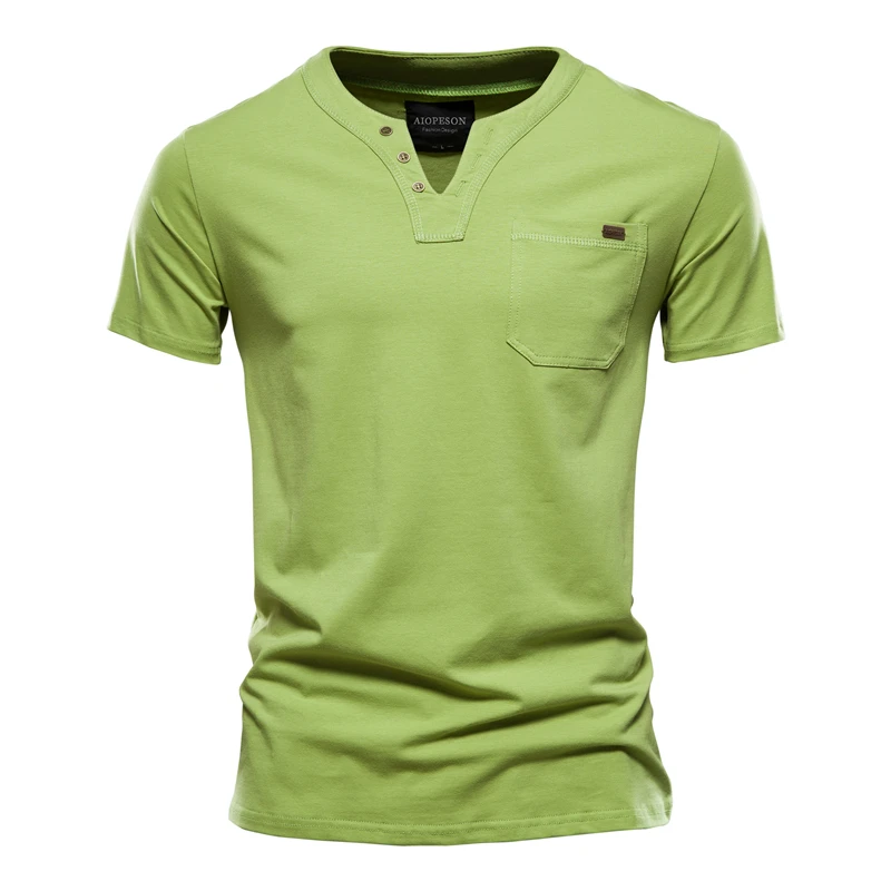 Herren T-shirt Aus Baumwolle Für Sommer Sport Und Freizeit_voghion.com