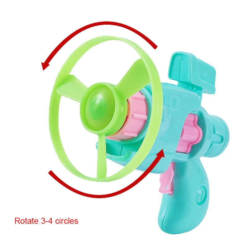 Light Up Bamboo Dragonfly Peg Top Children Classic Sport Toy Rotating Flywheel Type Interesting Kids Toy 5