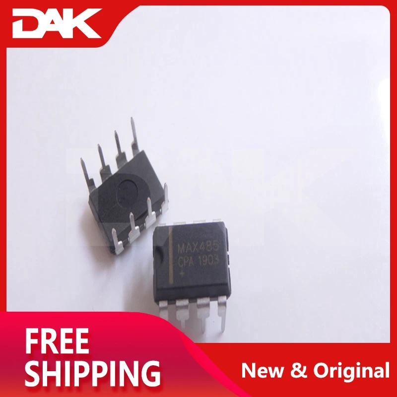 5 шт. MAX485CPA TXRX RS485/RS422 LOWPWR 8-DIP IC чип