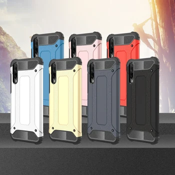 

10pcs/lot Hybrid Armor Shockproof Back Hard PC Soft Silicone Case For Huawei Nova 5 5i Pro 5T P20 Lite 2019 Honor 20 Pro 20S