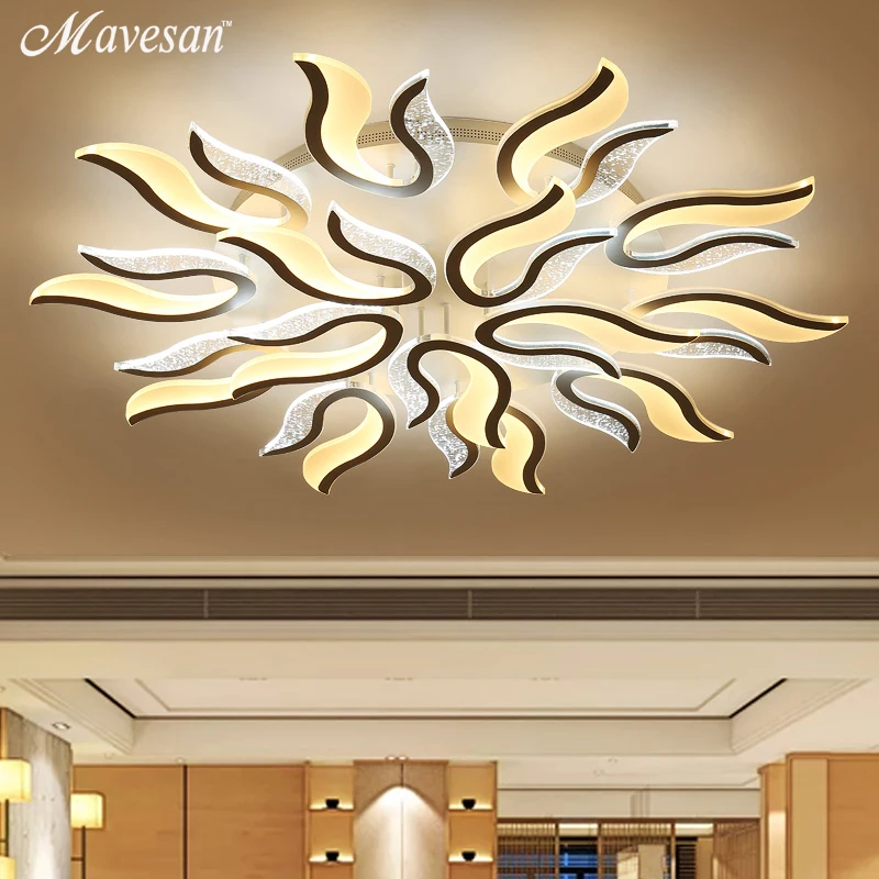  Modern acrylic LED Ceiling Lights for Living Room Ultrathin ceiling lamp Decorative lampshade Lampa - 32814719856