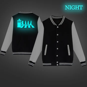 

Luminous New Doctor Who Jacket New Fashion Boys Girls Teens Sweatshirts Man Women High Quality Popular Printing Jacket