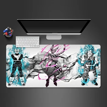 

Mouse Pad Goku Adventure Dragon Ball Z Laptop Computer Lockedge Mousepad Gaming Mouse Pad Luxurious Hot High Quality Anime Pads