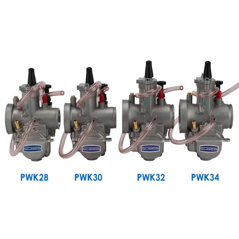 Мотоцикл PWK 28 30 32 34 мм Карбюратор ПОДХОДИТ 2 т/4 т с силовой струей карбюратора гоночный Байк Скутер ATV UTV внедорожный