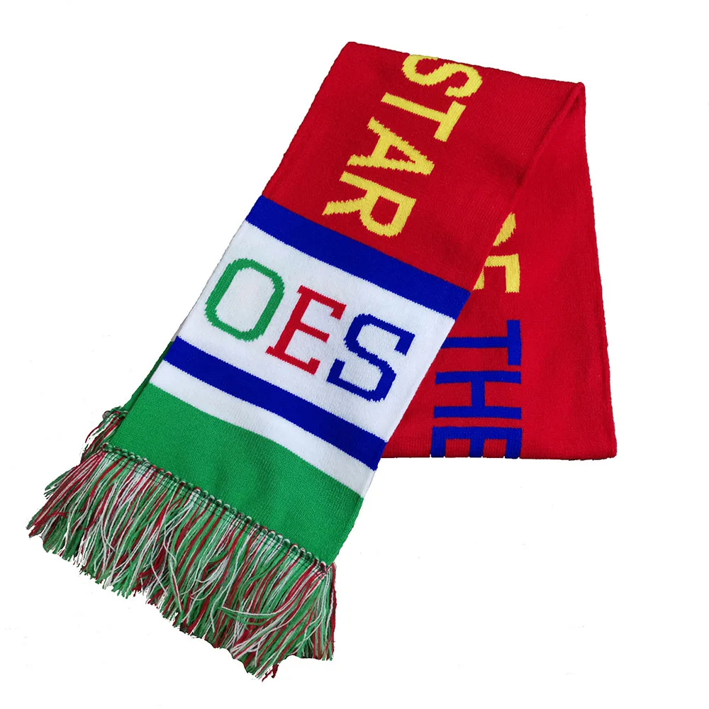 Greek Red Blue Green ORDER OF THE ESATERN STAR 1850 Warm Beanies Scarf Pompoms Winter Hats