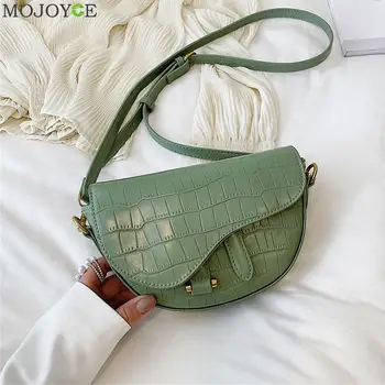 

Small Square Bag 2020 Fashion New Quality PU Leather Women Handbag Stone Pattern Chain Shoulder Messenger Bags
