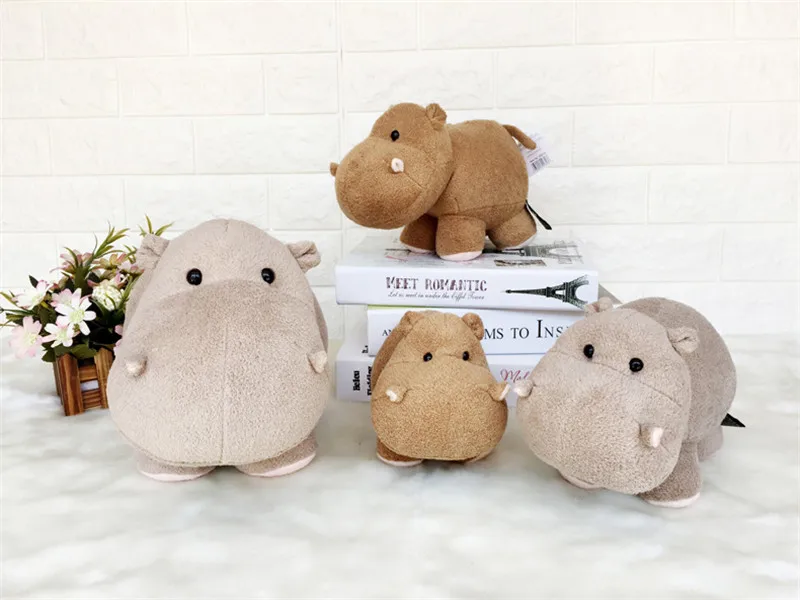 Милые игрушки, плюшевые слоны для детей, детские аппетитные Kawaii Бегемот мягкая набивная кукла животные плюшевые игрушки подарок на день рождения оптом