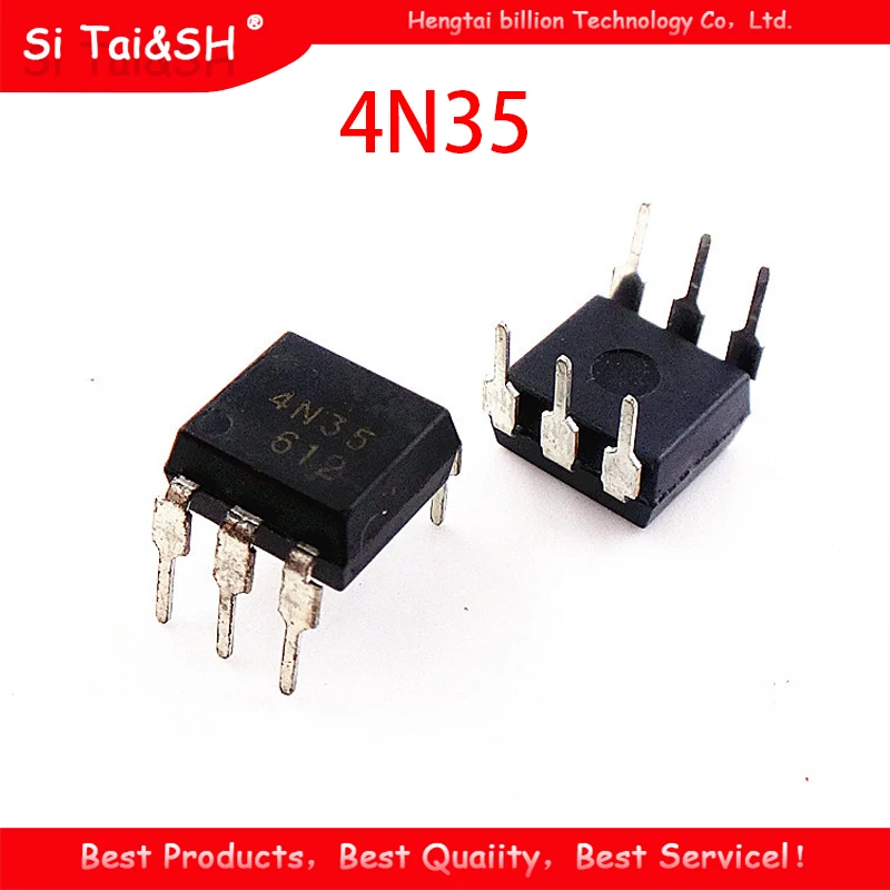 10pcs 4n40 4n38 4n37 4n36 4n35 4n33 4n32 4n27 4n28 Dip-6 Ic Optocoupler ...