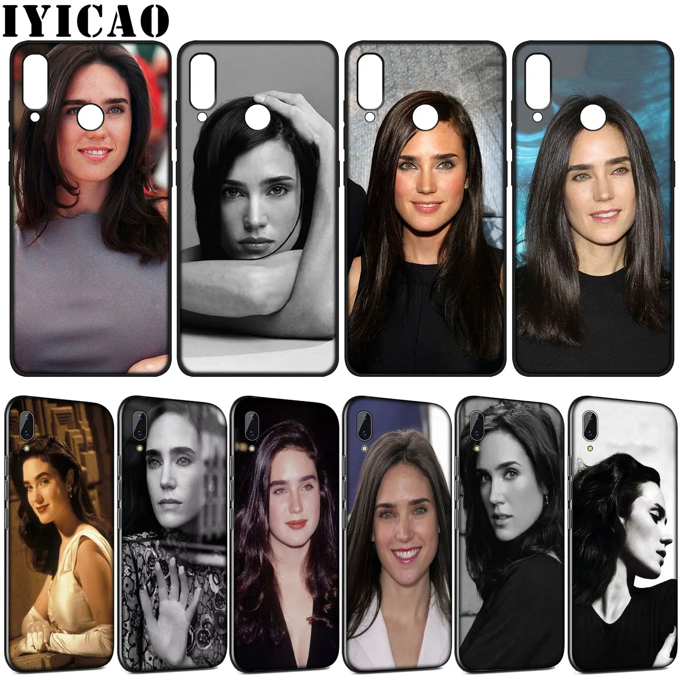 IYICAO Jennifer Connelly Soft Silicone Case for Huawei Y9 Y7 Y6 Prime 2019 Honor 20 10 9 9X 8C 8X 8 Lite 7C 7X 7A Pro | Мобильные