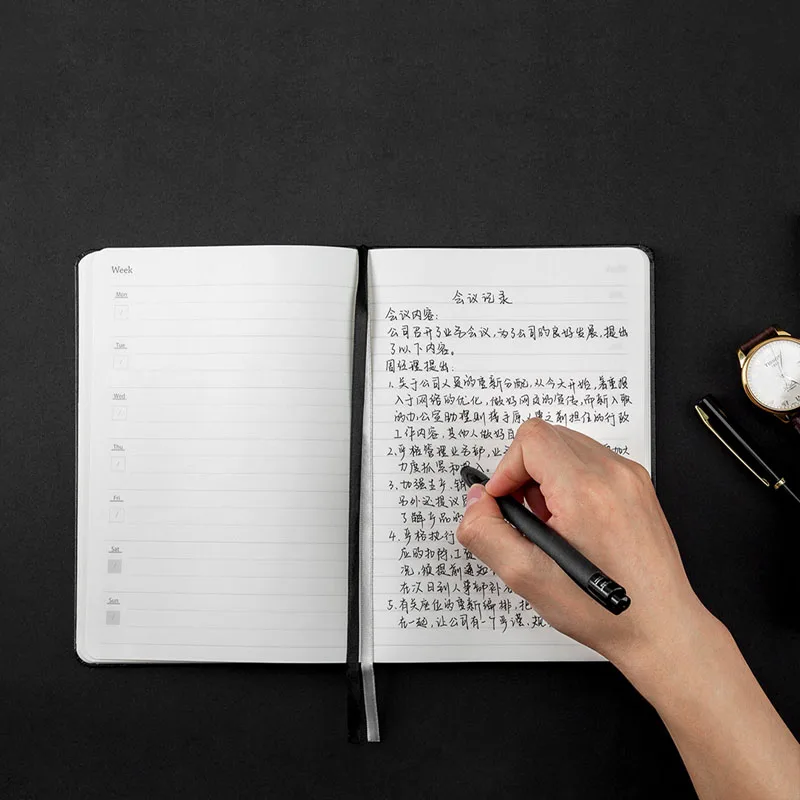 Xiaomi Kinbor деловая ручка для записной книжки Подарочная коробка с сумкой карандашом