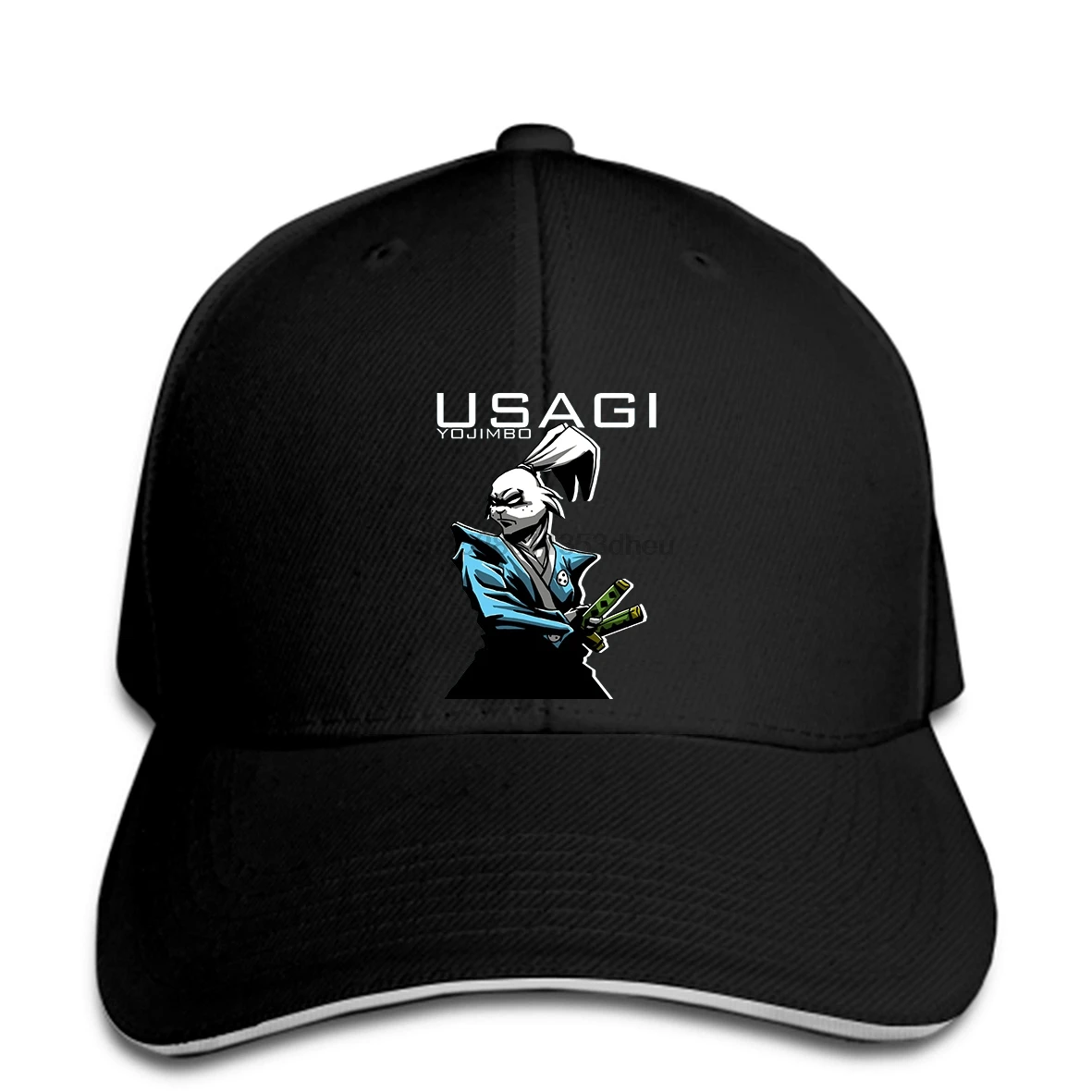Мужская Черная бейсбольная кепка Beavoo Usagi Yojimbo Art LogoCasual, Кепка-Снэпбэк