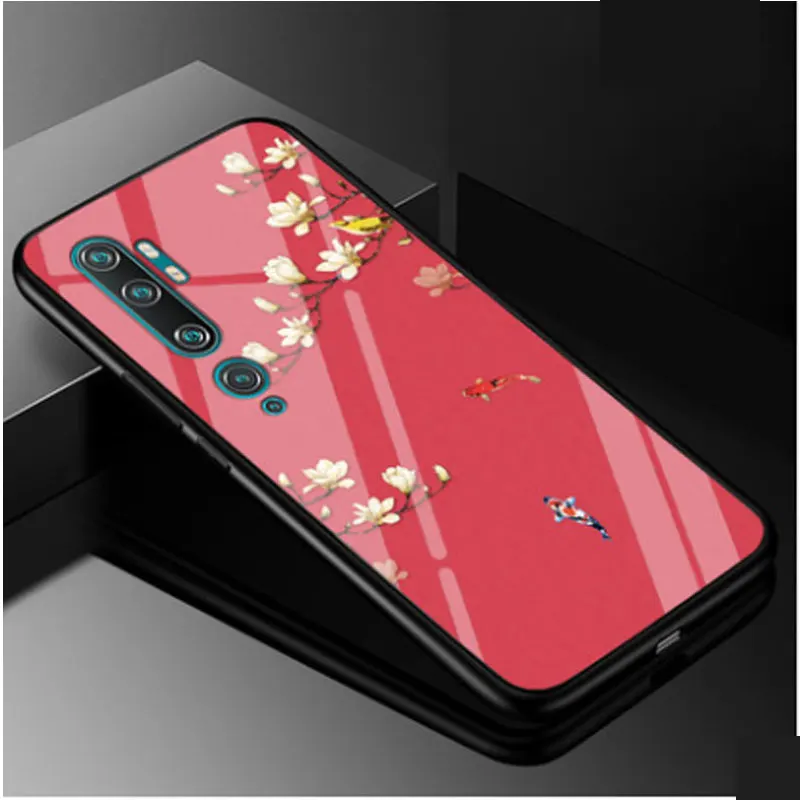 Для Xiaomi mi Note 10 Pro Чехол из закаленного стекла Жесткий ПК с принтом чехол для телефона для Xiaomi mi Note 10 CC9 Pro Чехол mi Note10 бампер обложка - Цвет: 31