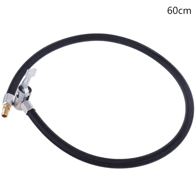 

Tire Inflator Hose Adapter Locking Air Chuck twist-on with standard fine thread