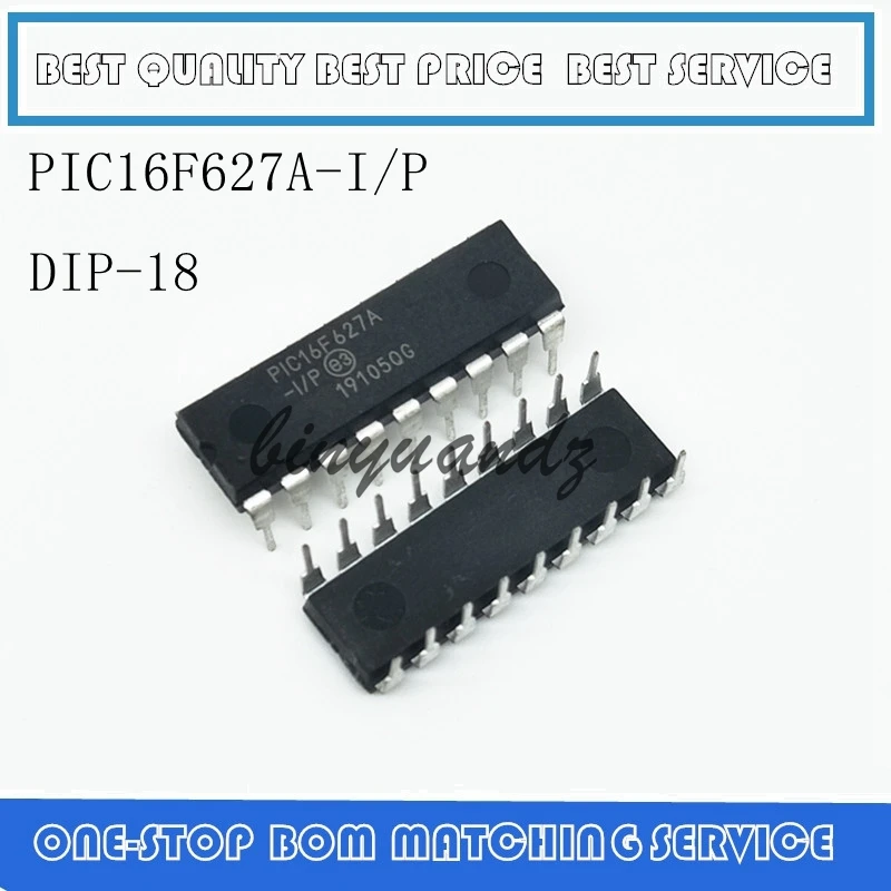 10PCS PIC16F57-I//P DIP28 8-Bit 20MHz Microcontroller NEW