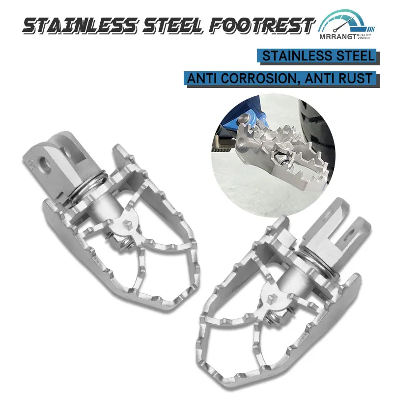 

Motorcycle Wide Foot Pegs Pedals Rest Footpegs For SUZUKI V-Strom 650 DL250 DL650 DL1000 DL1050 GW250