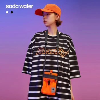 

INFLATION Women Stripe T-shirt Summer Women Oversized T-shirt Short Sleeve Cotton Hip Hop Women Tshirt 2020 Tops Women 1179S20