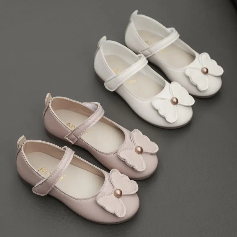 children's sandals 2021New Children Leather Shoes Cartoon Somfortable Soft-soled Kids Shoes Little Girl Princess Single Shoes Pink 3-11Years Old child shoes girl