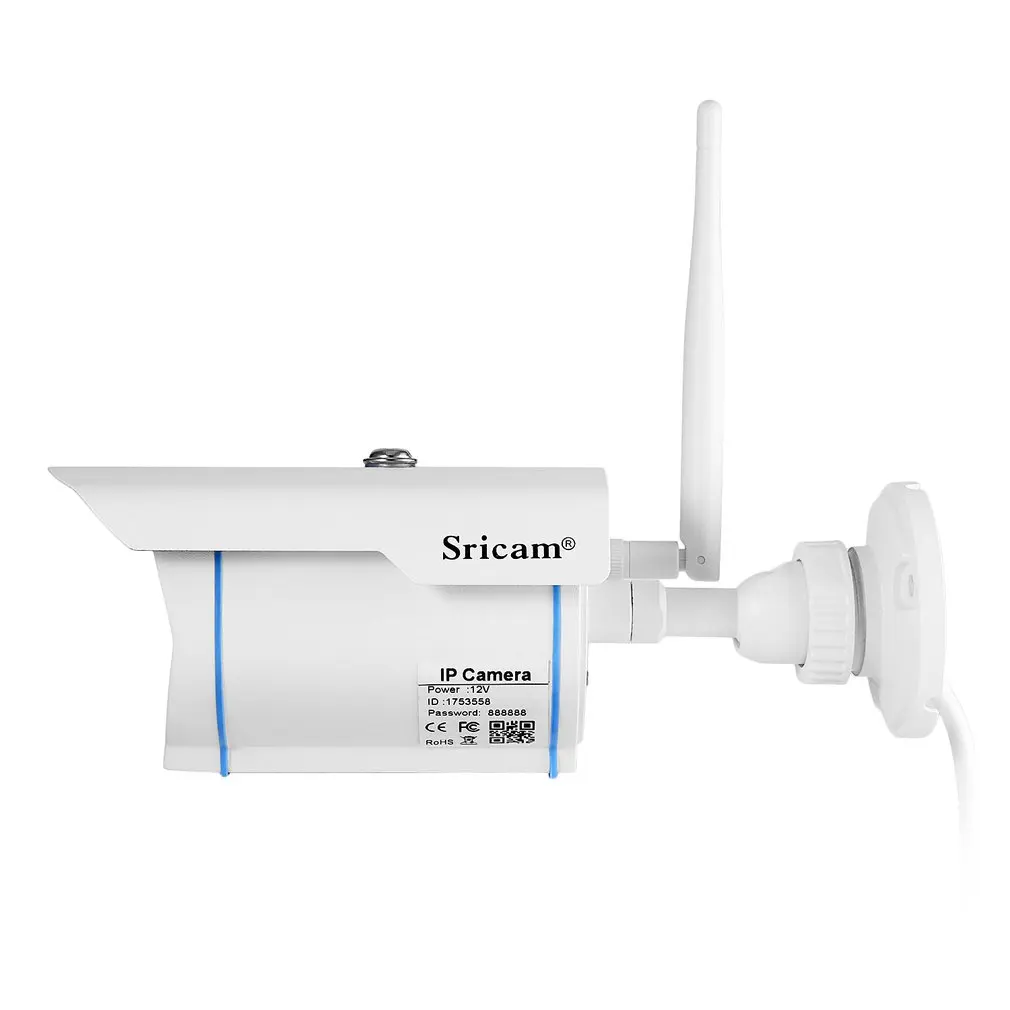 Sricam SP007 HD 720 Macchina Fotografica del IP di WIFI 2.4 P2P Impermeabile Outdoor Wireless IP Ca