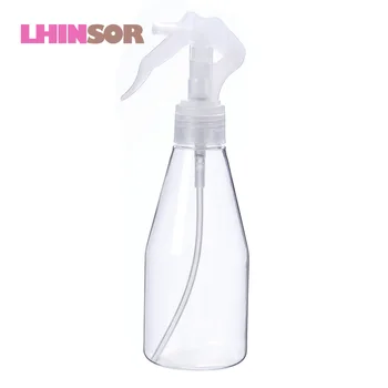 

5pcs/lot 200ml Plastic Spray Bottle Transparent Makeup Moisture Atomizer Pot Fine Mist Sprayer Bottles Hair Hairdressing Tools