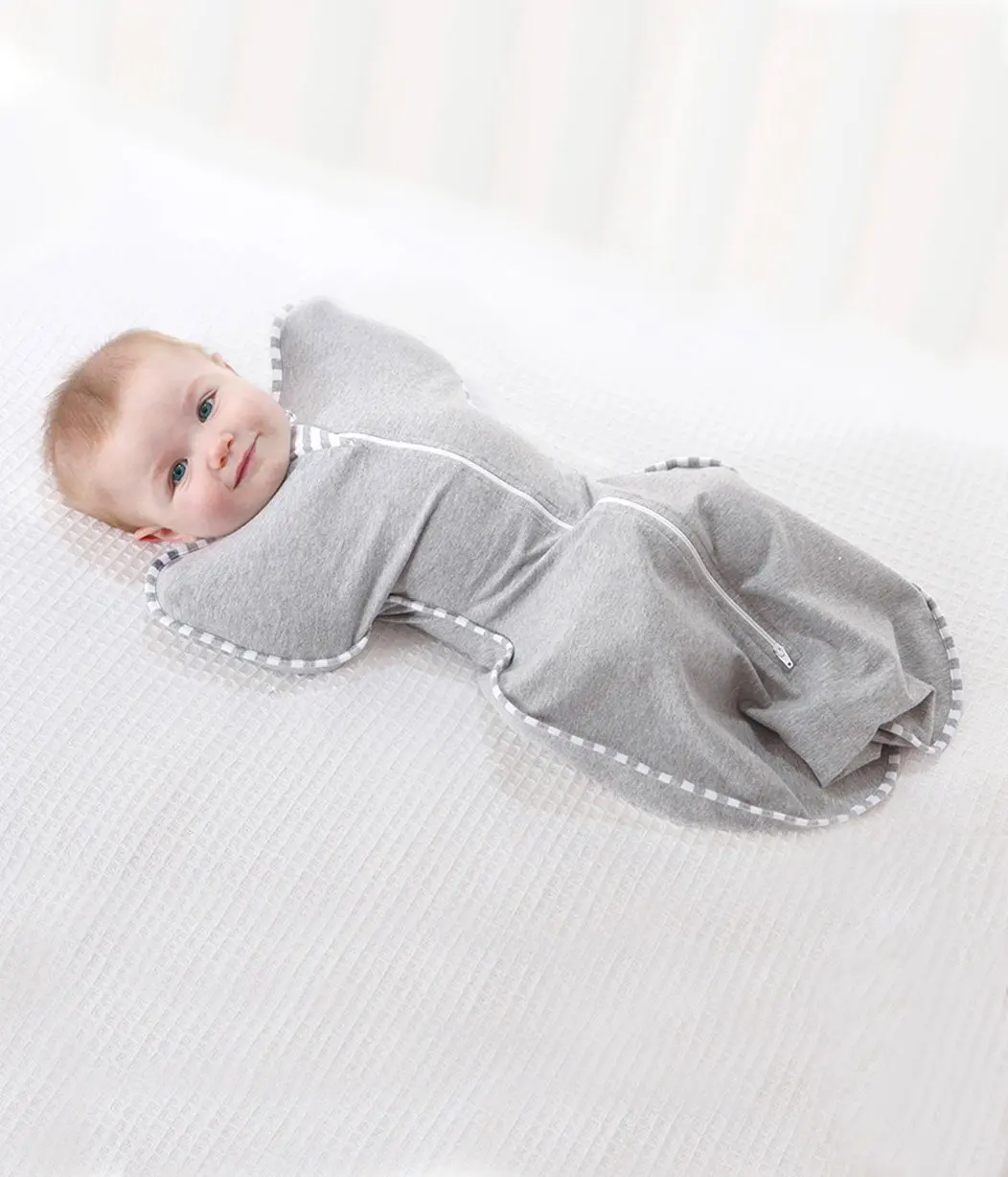 Детское одеяло, хлопковые шарфы для новорожденных, спальный мешок для мальчиков и девочек, детские объятия, съемные рукава, детские товары