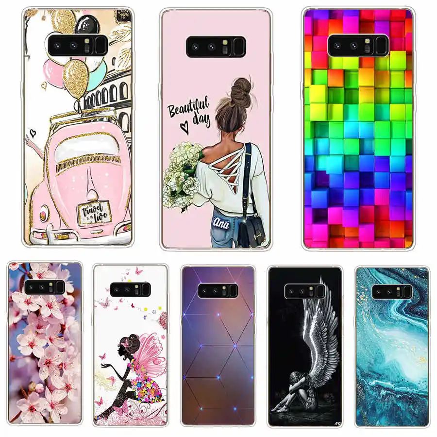 Custodia Per Samsung Galaxy Note 8 Cover Posteriore Protettiva Per Samsung Note 8 Custodia In Silicone Coque Fundas