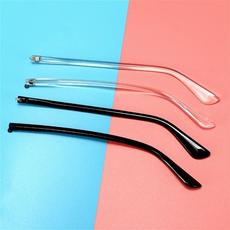 Par de repuesto para gafas de sol, reparación de gafas de plástico