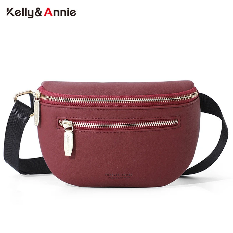 Riñonera de de marca para mujer, bolso de de cuero, cinturón, bolso de - AliExpress