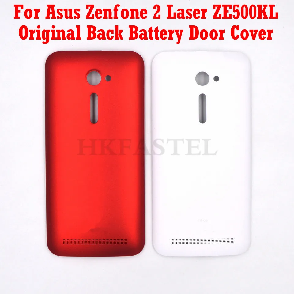 HKFASTEL New original Housing For Asus Zenfone 2 Laser ZE500KL Mobile Phone Back Battery Door Cover case | Мобильные телефоны и