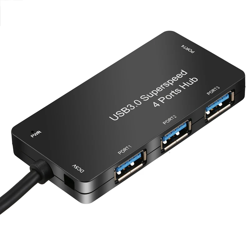 Ультра мини-концентратор USB 3,0 A 4 разъема
