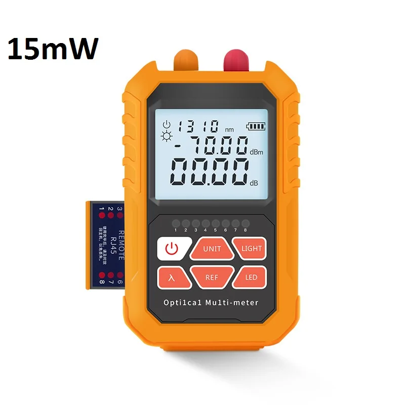 3in1 Optical Power Meter Visual Fault Locator Network Cable Test optical fiber tester 15mw Visual Fault 1