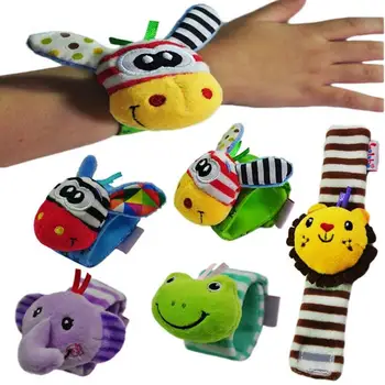 

Wrist Rattle Baby Rattles Cute Animal Rattle Infant Kids Rattle Toys Educational Mobiles Toys Handbell Gift For Kids Baby Girls