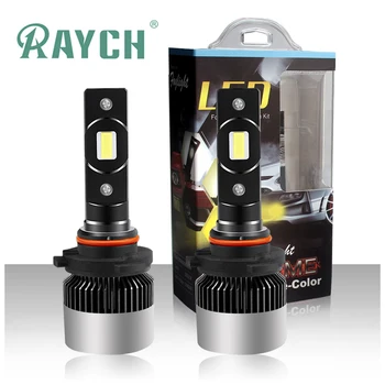 

Raych 2PCS Car LED Headlight Car Lamps Color Changing LED H1 H7 HB3 HB4 9012 H4 H11 Automotive LED Whtie Amber Yello Car Bulb